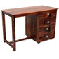 Solid Teak Wood Study / Writing Desk with 4 Drawers