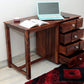 Solid Teak Wood Study / Writing Desk with 4 Drawers