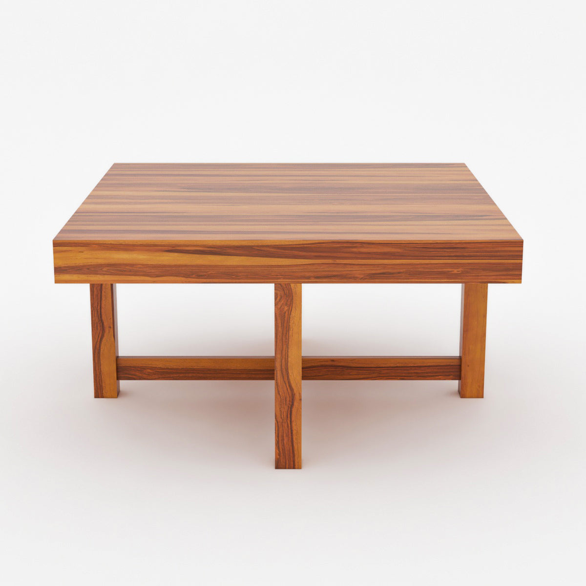 Solid Wood Multipurpose Coffee Table & Stool Se