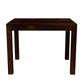 Solid Wood 4 Seater Dining Table Set with Wooden Chairs