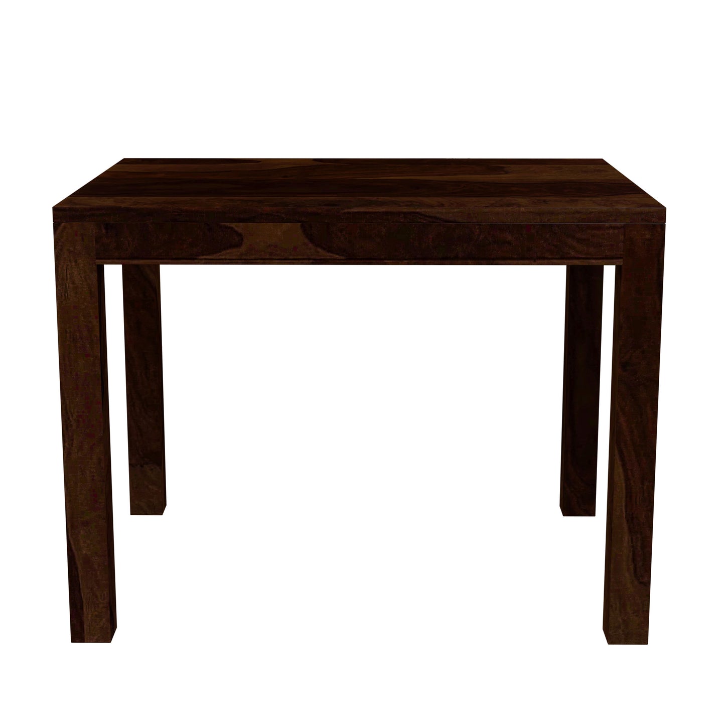 Solid Wood 4 Seater Dining Table Set with Wooden Chairs