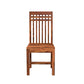 Solid Wood 4 Seater Dining Table Set with Wooden Chairs