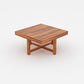 Solid Wood Multipurpose Coffee Table & Stool Se