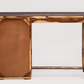 Teak Finish Wooden Office Desk for Home & Workspace