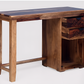 Teak Finish Wooden Office Desk for Home & Workspace