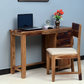 Teak Finish Wooden Office Desk for Home & Workspace