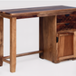 Teak Finish Wooden Office Desk for Home & Workspace