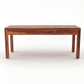 Solid Wood 6 Seater Dining Table Set with Bench