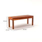 Solid Wood 6 Seater Dining Table Set with Bench