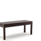 Solid Wood 6 Seater Dining Table Set with Bench