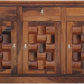 Solid Wood 3-Drawer 3-Door Carved Sideboard Storage Cabinet